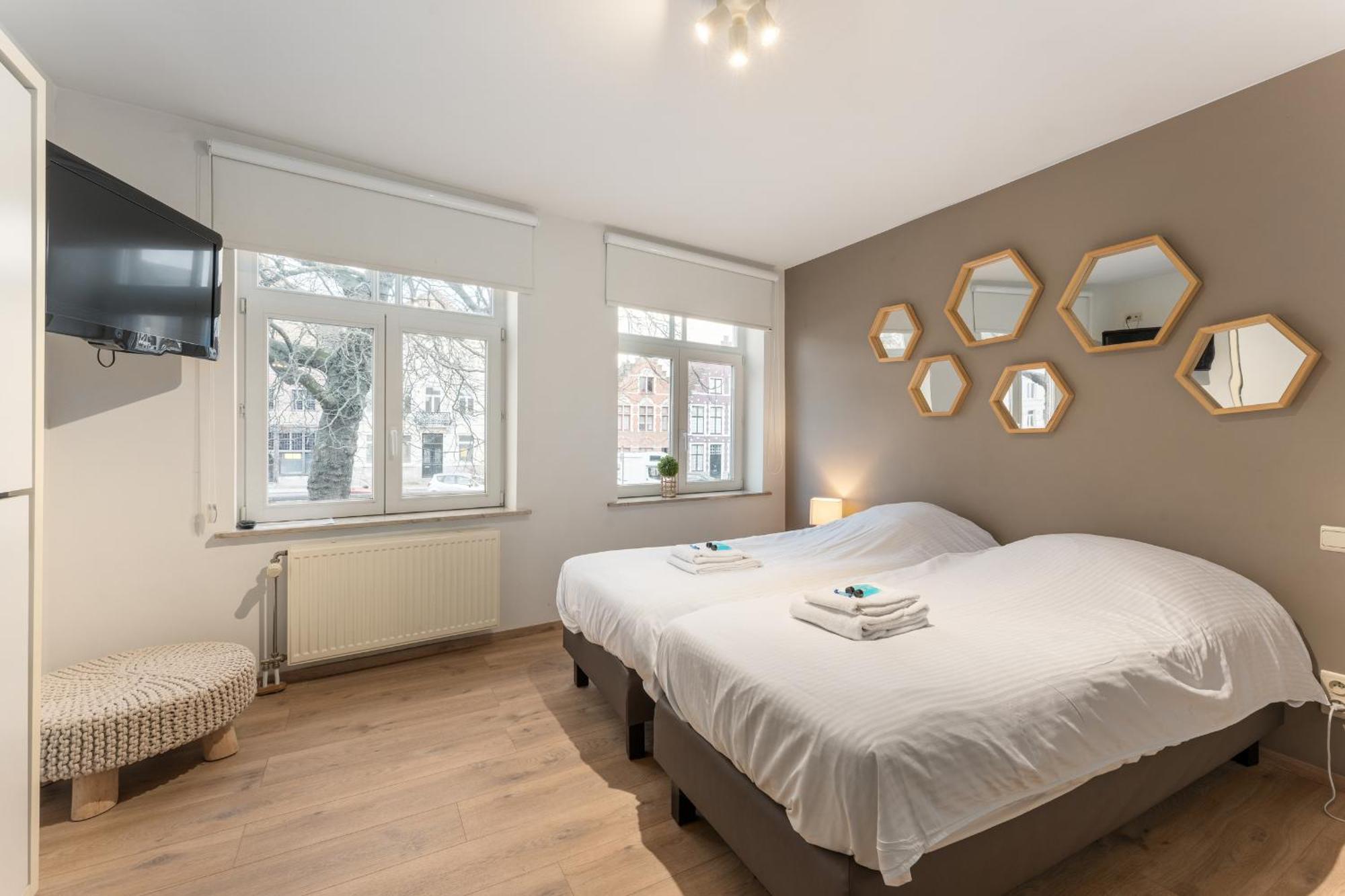 Brugse Charme Huis Met Tuin Aan Het Water 8P Bruges Luaran gambar